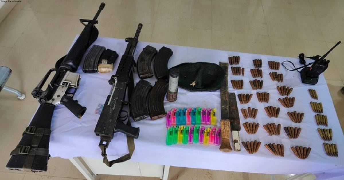 J-K: Police recover illicit arms and ammunition in Hangnikoot